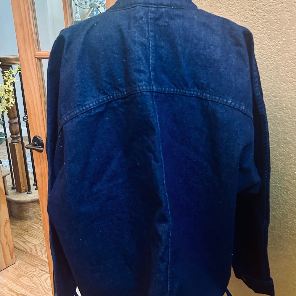 We The Free Dark Blue Jean Jacket - Picture 7 of 13